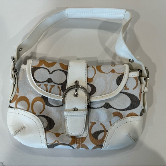 Vintage Coach Soho Signature Y2K Mini Handbag - Picture 1 of 9